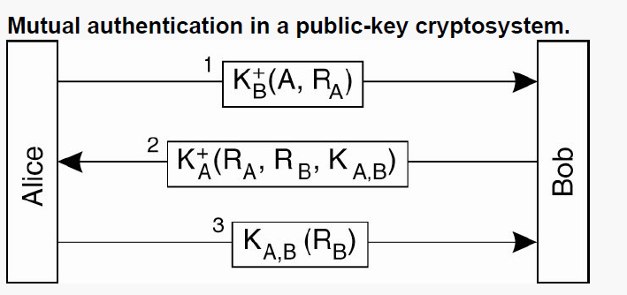 Mutual Authentication in a Public Key Cryptosystem